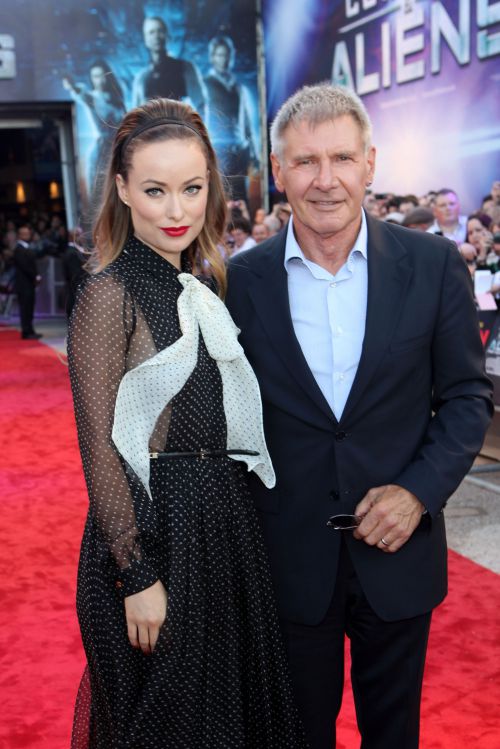 Olivia WIlde & Harrison Ford sur tapis rouge