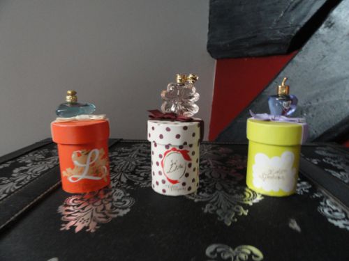 ST VALENTIN 2011 - Les 3 miniatures Lolita Lempicka dans leurs boites à chapeaux