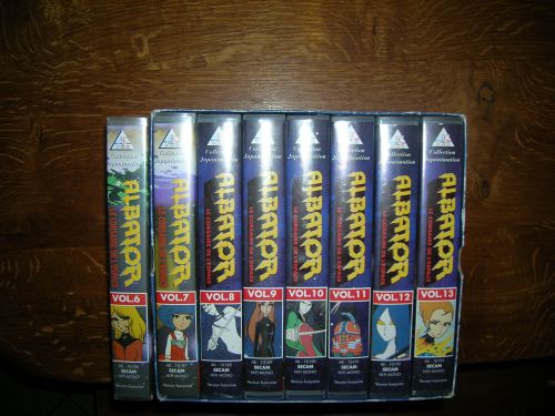 coffret vhs albator 78 