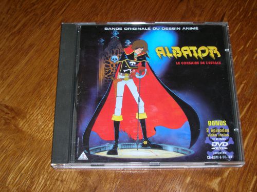 cd albator 1978 avec reportage de la réalisation d'albator