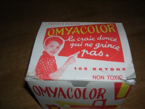 véritable craie OMYACOLOR 1960/70