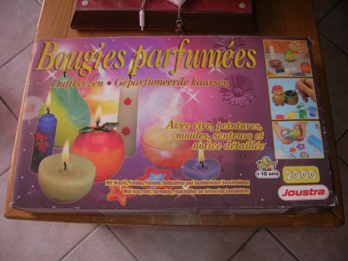 jeu de fabrication de bougies 2000 (joustra made in france 1980)