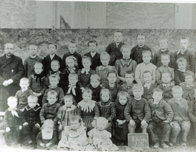 Classes de Mr WEISSE Pierre en 1903, originaire de Bettange