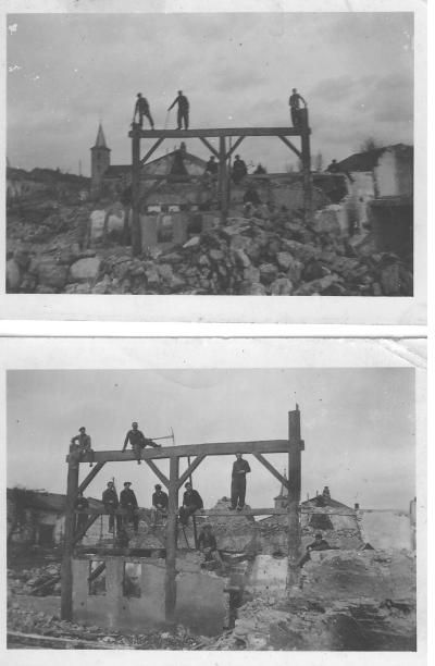 Destruction Maison Rosé 1946 (Auj. Dépendance Schmitt Rémy)