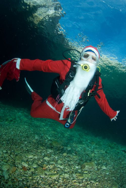 Le père NOËL des calanques 25.12.12