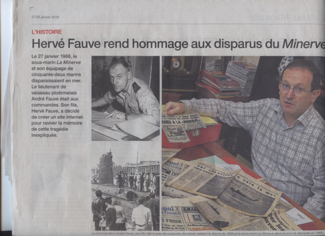 S/M Minerve par Emmanuel BLUMSTEIN = OUEST.FRANCE 27.01.2018