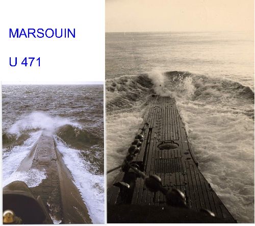 LE MARSOUIN et L'U-471 ...