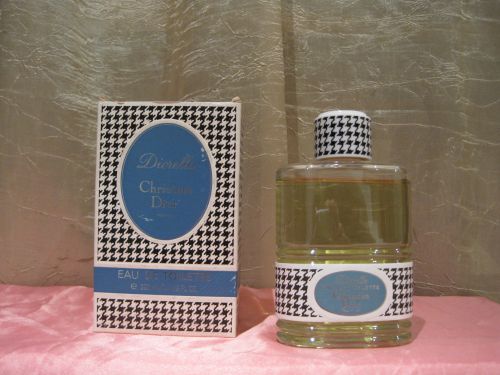 Dior : Diorella EDT 220ml FACTICE Ancien flacon Pied de Poule
