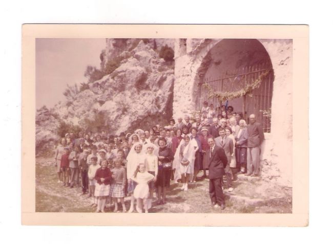 Pélerinage à la Baume en 1962 ou 1963