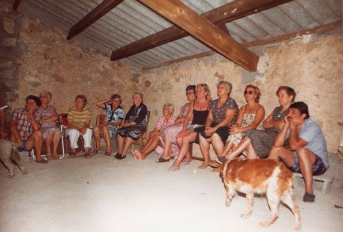 En attente du spectacle (photo de Yann)