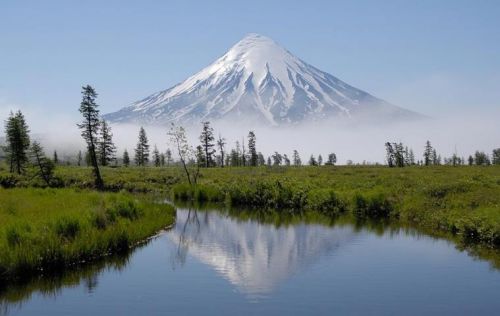 Volcan Kronotsky, Kamchatka, Russie