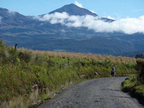 Volcan Puracé en Colombie