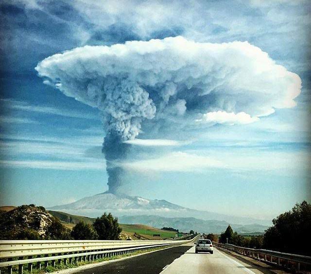 Etna le 04 décembre 2015 (Sicile)