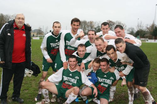 Séniors B en Coupe contre Saint Joachin Victoire 5 à 3