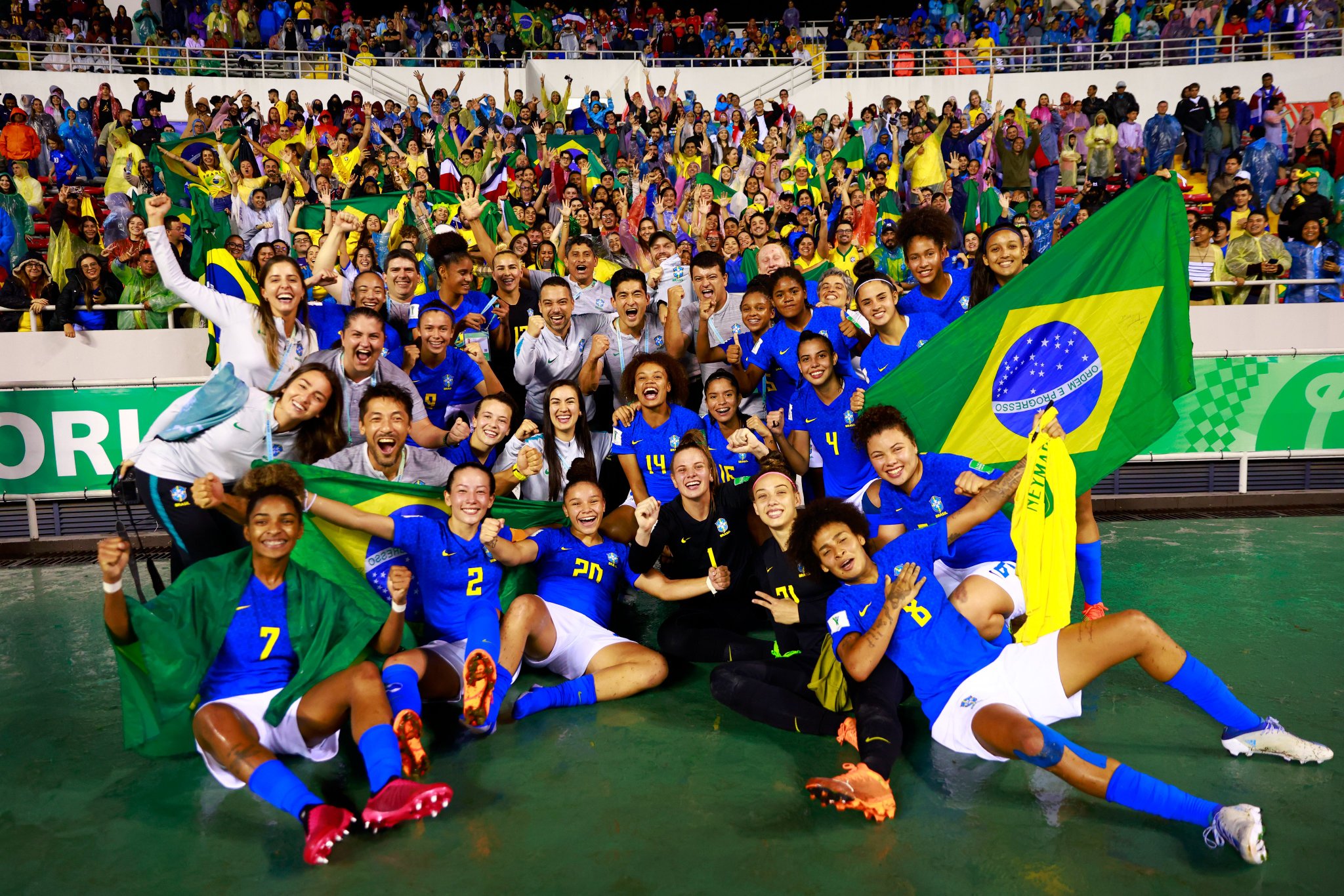 Le Brésil prend la troisième place
