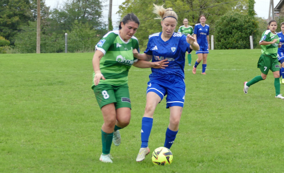 OCCITANE FC / US SAINT-MEDARD-DE-GUIZIERES
Elise Roy et Léa Sabaca

