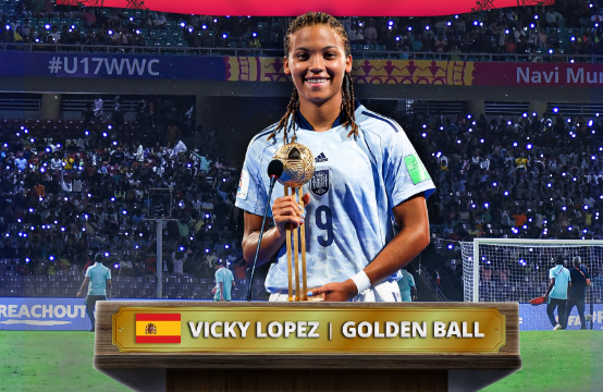 Vicky LOPEZ, meilleure joueuse
