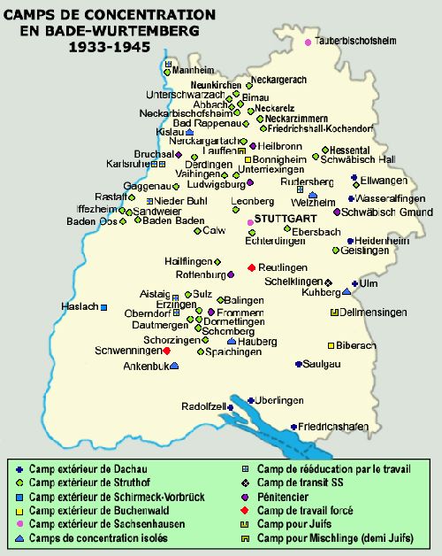  Carte des camps