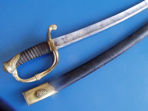 sabre d'officier d'infanterie modèle 1821, 650€