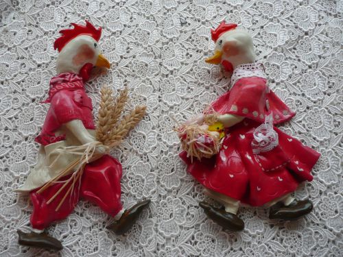 couple poule coq