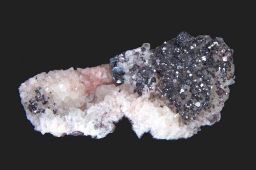 Hématite sur quartz