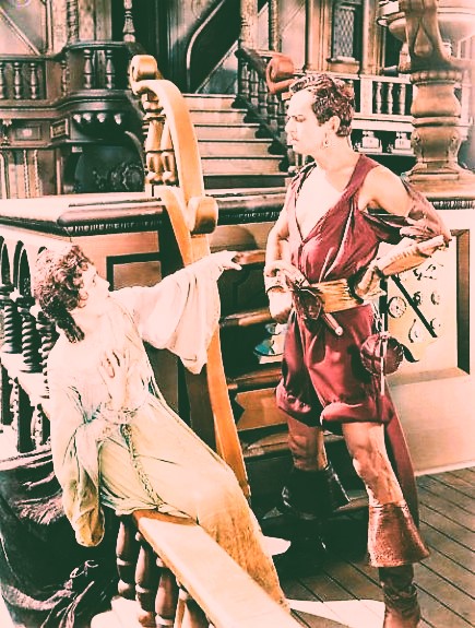 Billie Dove et Douglas Fairbanks dans The Black Pirate (1926)