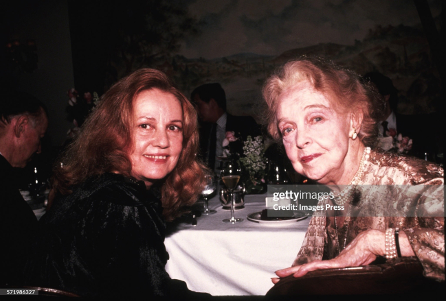 Avec Jeanne Moreau (1982)