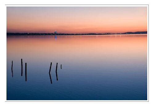 La nuit tombe sur Palavas