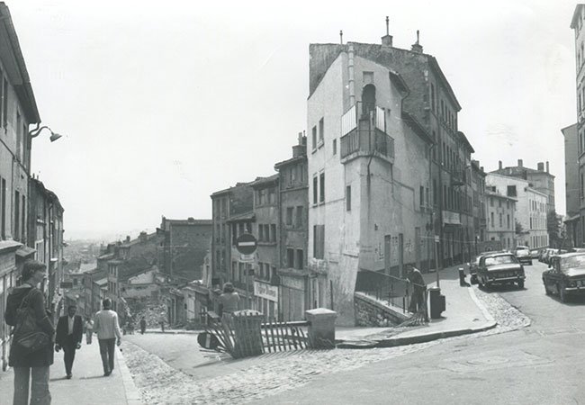 Montée de la Grand'Côte en 1975