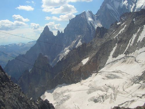 De l'aiguille du Midi à la pointe Helbronner 