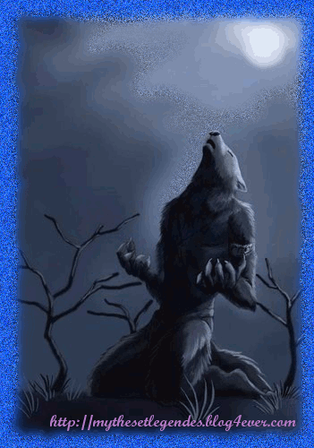 Loup-Garou pendant la pleine lune