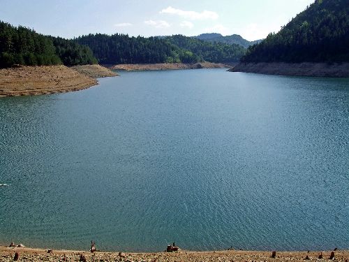 Lac Jezero Zaovine  900m