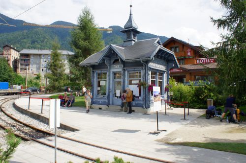 gare train du Mt Blanc