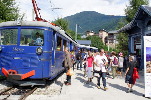 train du Mt Blanc