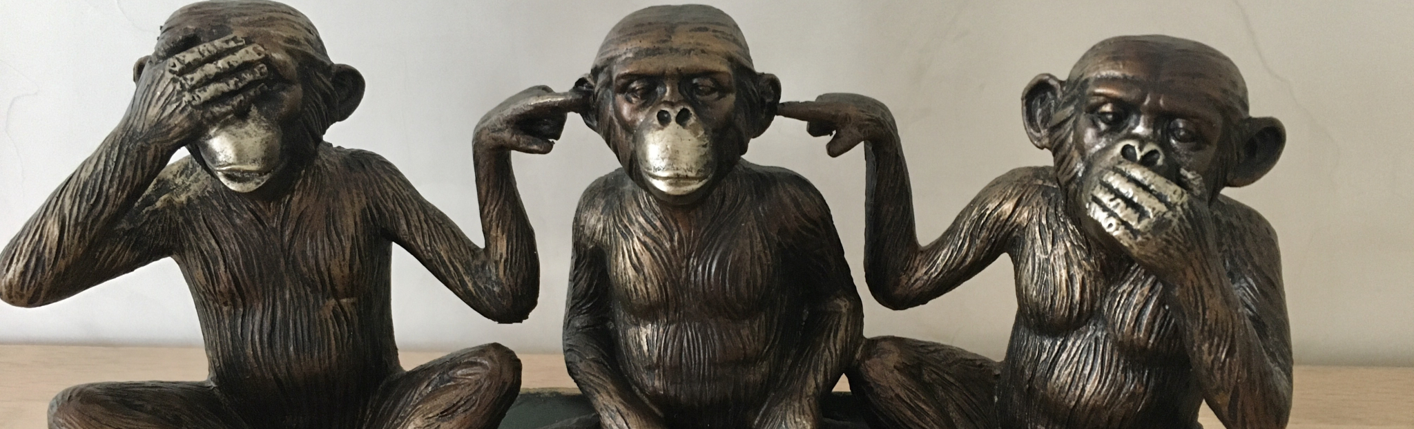 Les 3 singes de la Sagesse