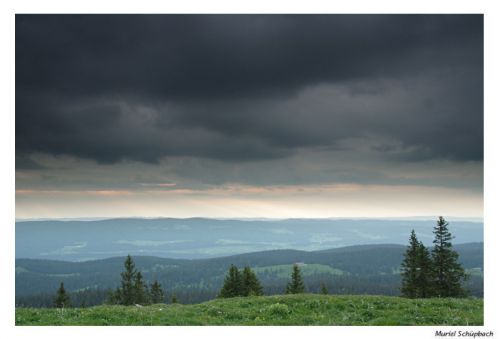 Mt-Tendre, l'orage