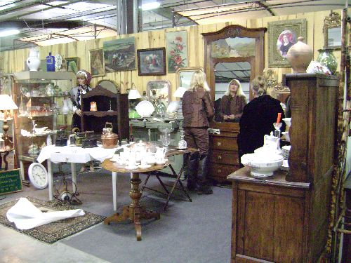 Intérieur du marché couvert