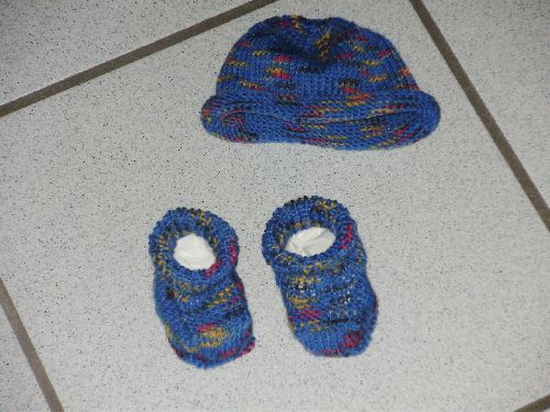 petit bonnet + chausson 