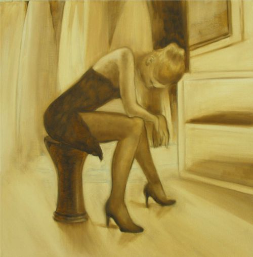 675 - Tango, femme épuisée après la danse