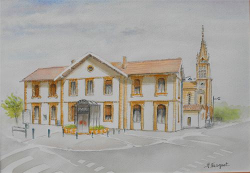 623 - la mairie de St Nauphary