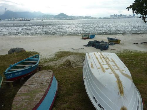 Vue de Niteroi sur Rio