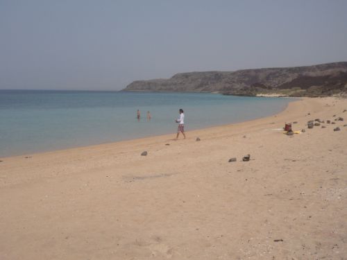 La plage des Sables Blancs