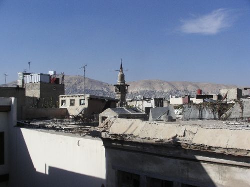 Mont Qassioun, minaret.