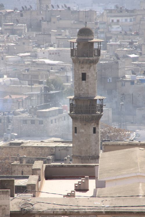 Minaret apperçu depuis la citadelle.