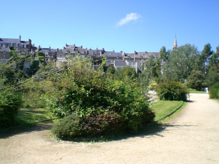 jardin du château de Josselin