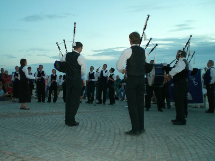 13 juillet bagad de Plouha  Val André