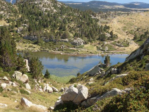 Estany de Vallell - site des Bouillouses 15 08 12