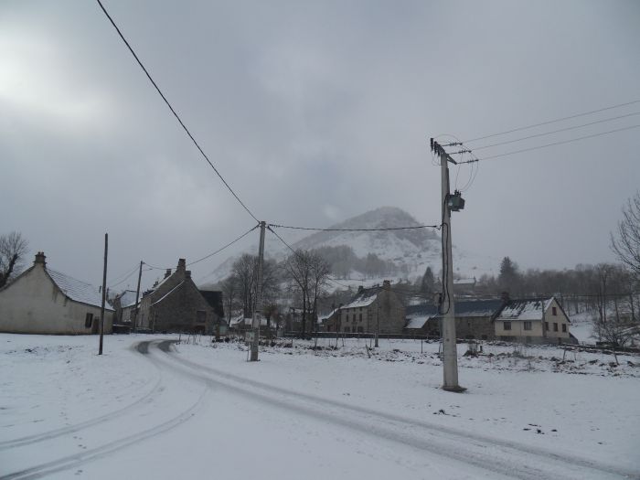 Départ du hameau de la Graviére