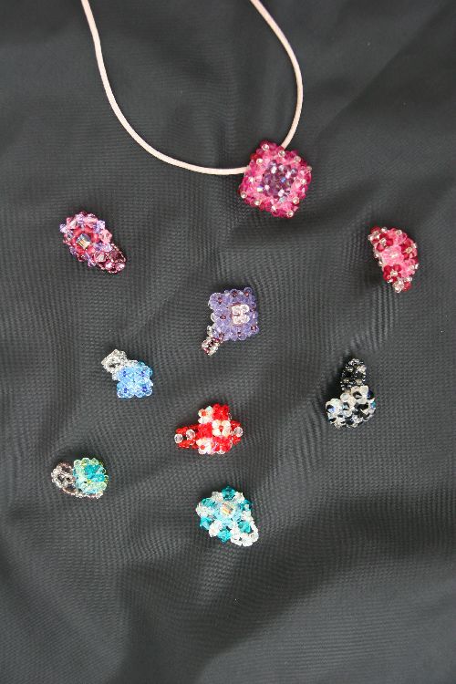 Bijoux cristal de swaroswsky bagues - pendentif