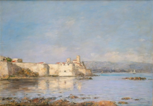 Eugène Boudin (1824-1898) Antibes Fortifications Effet de jour 1893.jpg